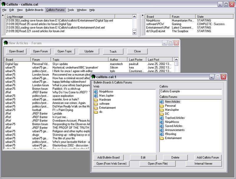 Callisto Screenshot